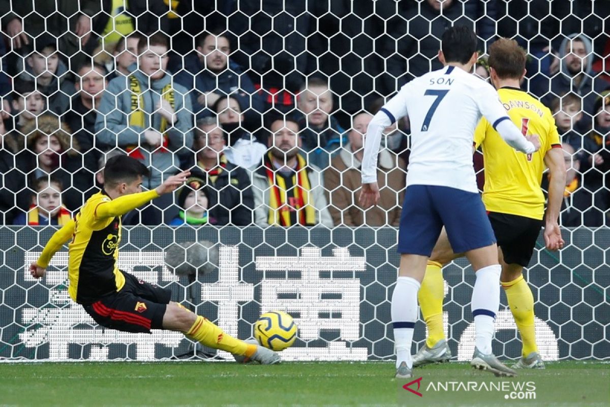 Banyak peluang terbuang, Tottenham dan Watford harus puas berbagi poin