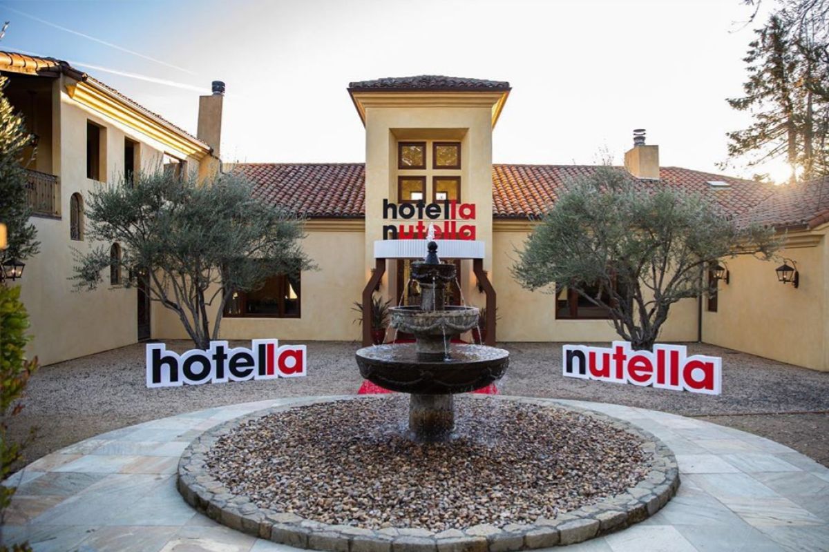 Nutella buka hotel yang hanya tiga hari beroperasi