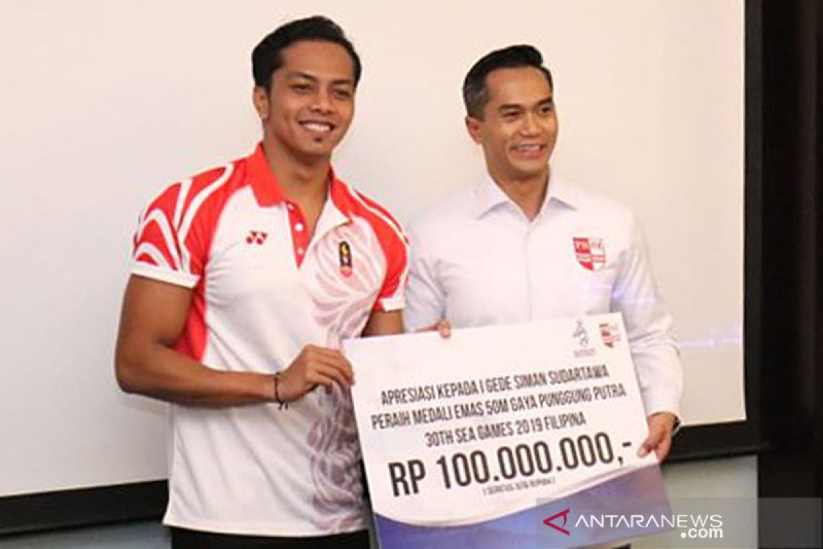 PB PRSI guyur atlet peraih emas SEA Games 2019 dengan bonus