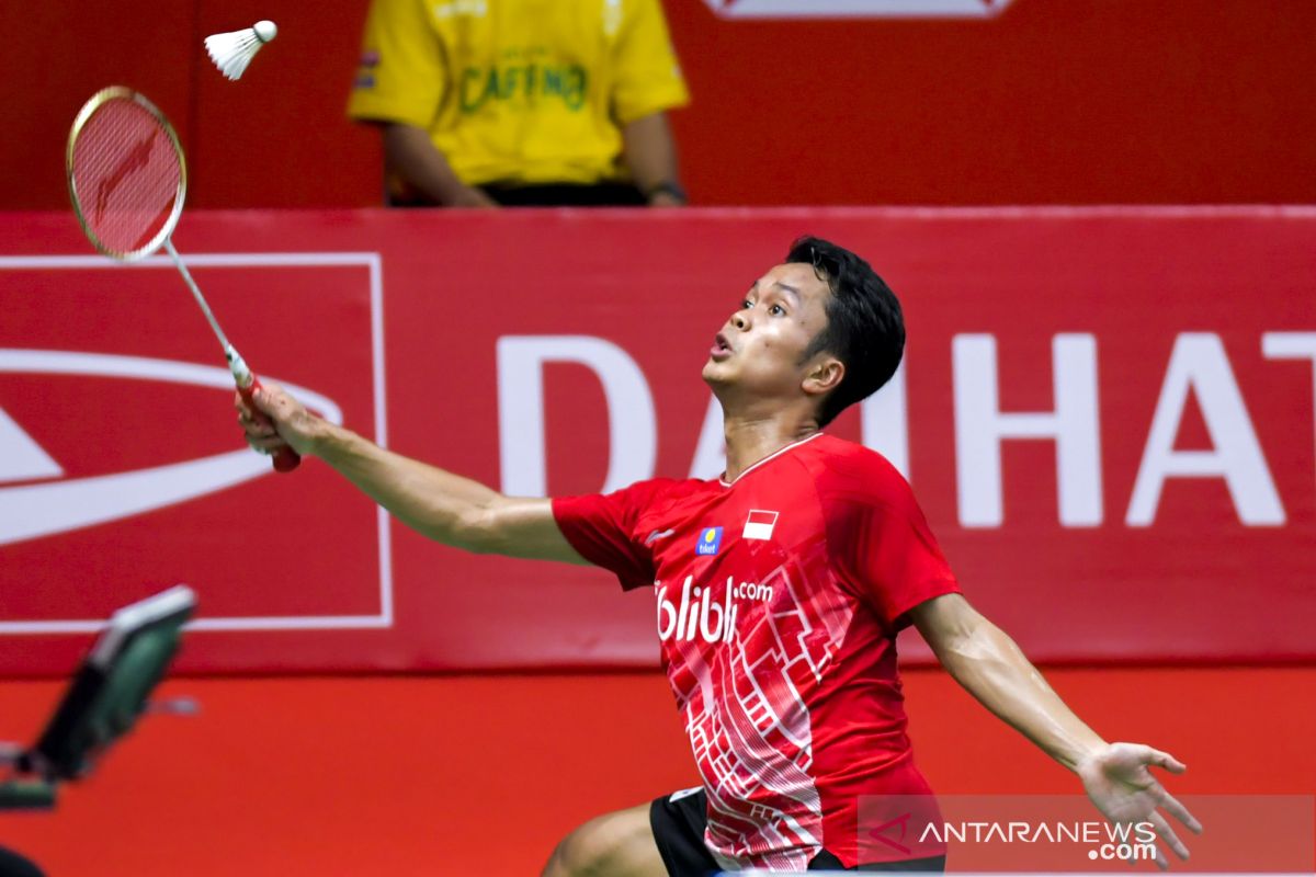 Anthony Ginting juara Indonesia Masters