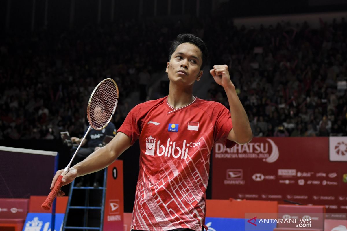 Anthony Ginting juara tunggal putra Indonesia Masters 2020