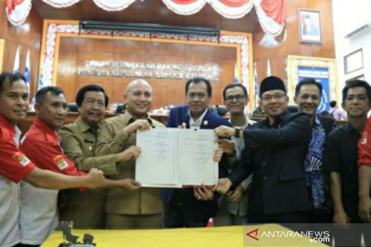 Wagub apresiasi DPRD gelar paripurna pembentukan Kabupaten Bangka Utara