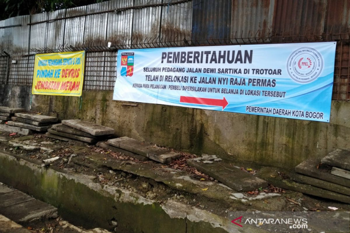 Pemkot Bogor tingkatkan derajat PKL melalui relokasi