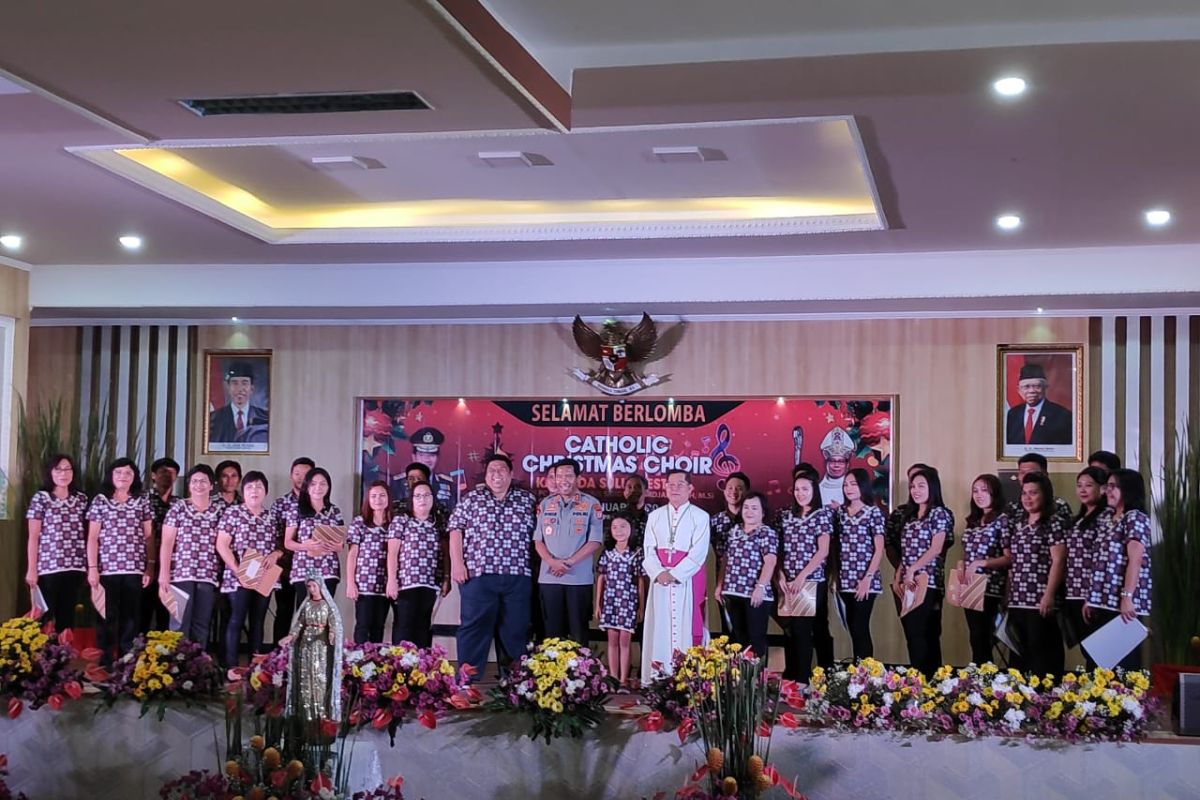 Chatolic Christmas Choir Kapolda Sulut Sukses Digelar