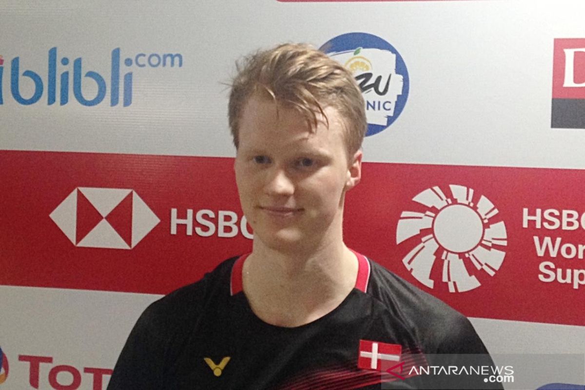 Senang lolos ke final Indonesia Masters 2020, Anders Antonsen tak sabar hadapi Ginting