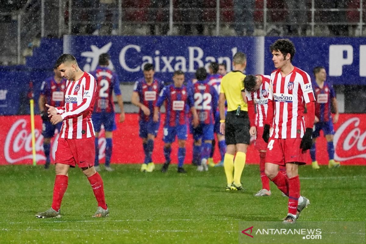 Atletico Madrid dipecundangi tuan rumah Eibar 0-2