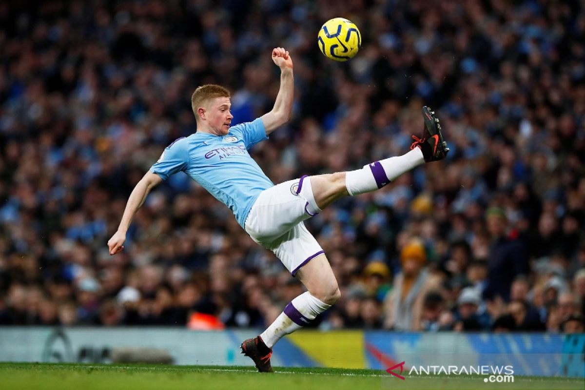 Kevin De Bruyne dinobatkan pemain terbaik Liga Premier musim ini