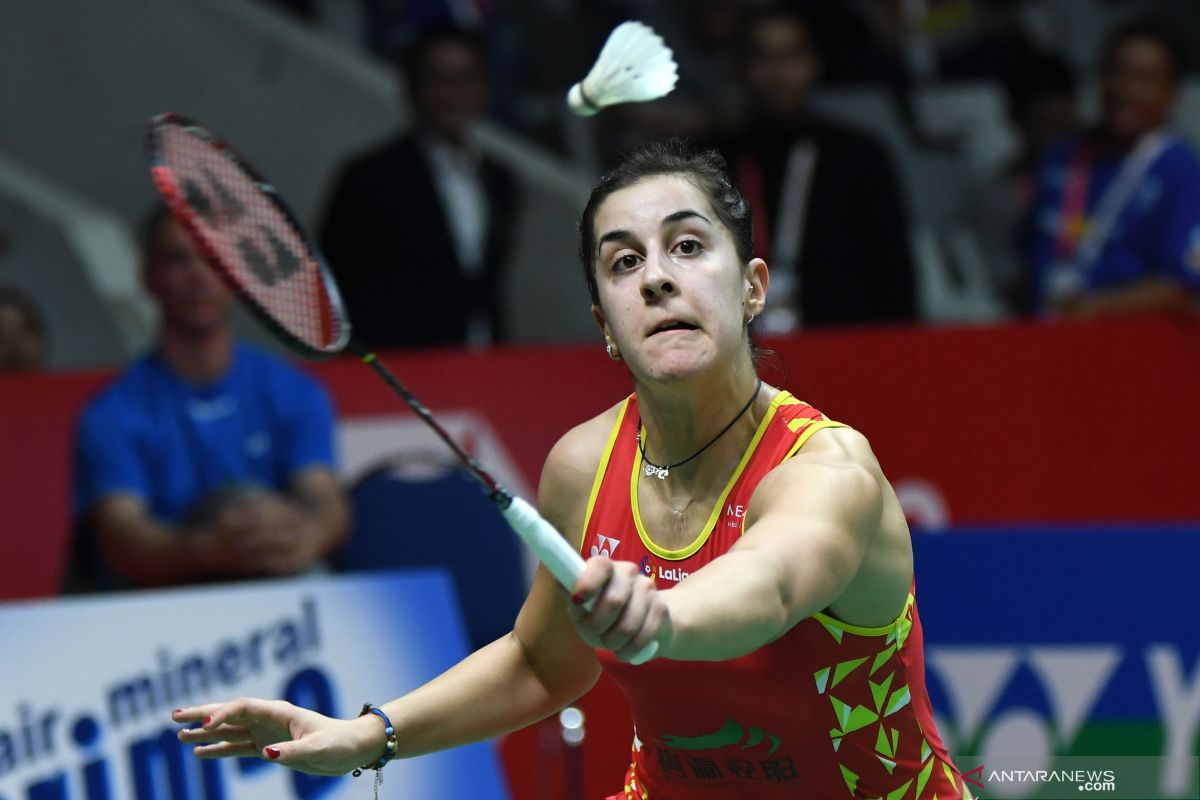 Carolina Marin urung tampil di Olimpiade Tokyo karena cedera