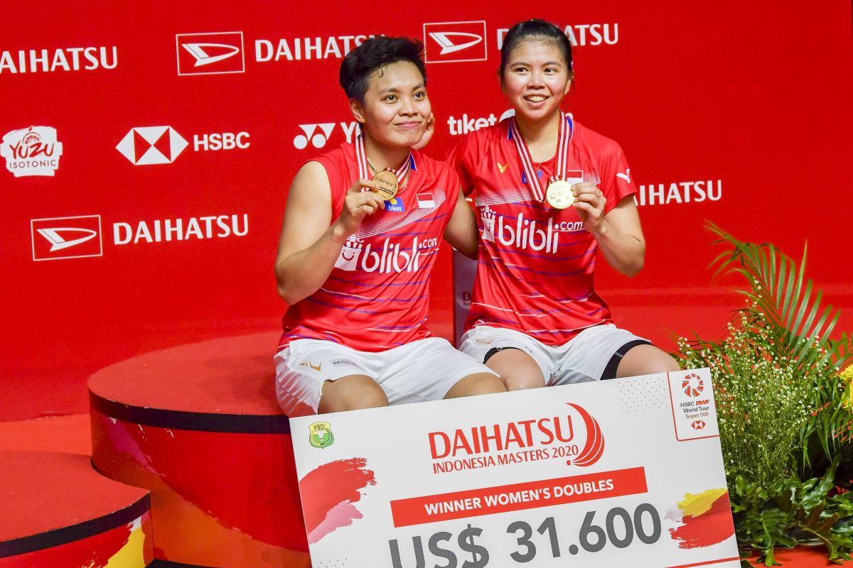 Pasangan Greysia/Apriyani tidak mau berpuas diri usai juarai Indonesia Masters