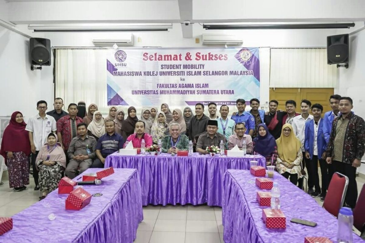 UMSU terima 14 mahasiswa Malaysia  Program 