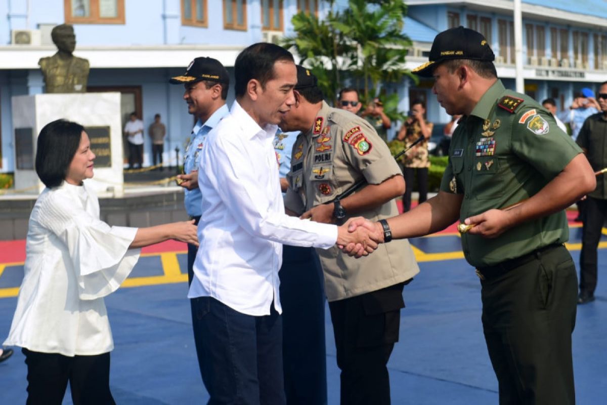 Presiden Jokowi dan Ibu Negara Iriana kunjungan kerja ke Labuan Bajo NTT