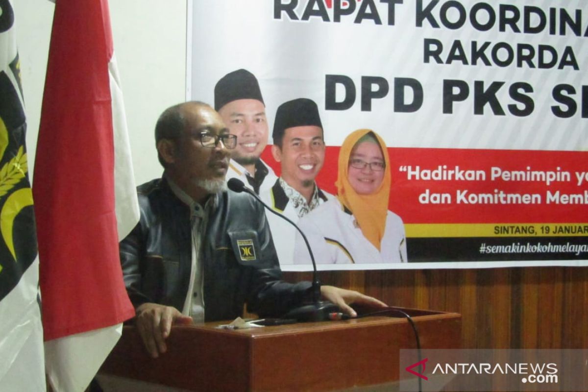 PKS Kalbar bebaskan DPD Sintang untuk pilkada