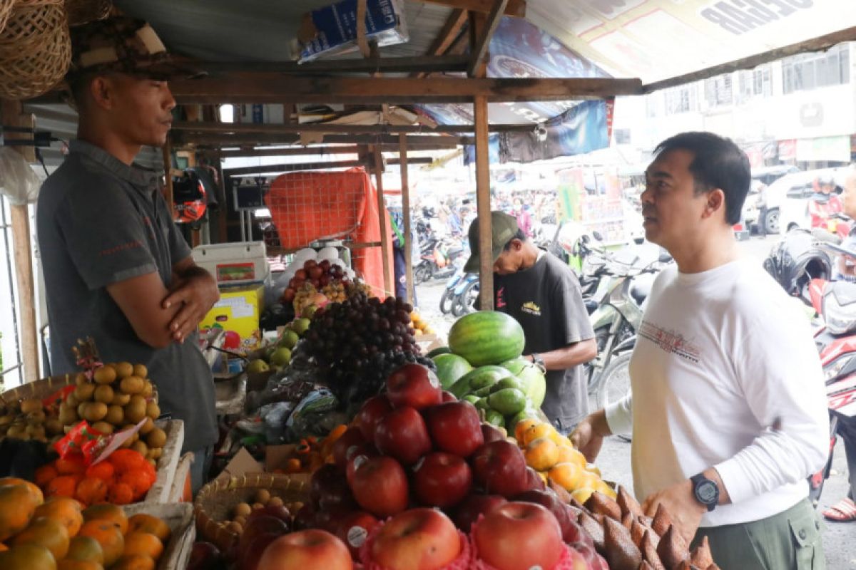 Rycko Menoza blusukan sapa warga Kota Bandarlampung