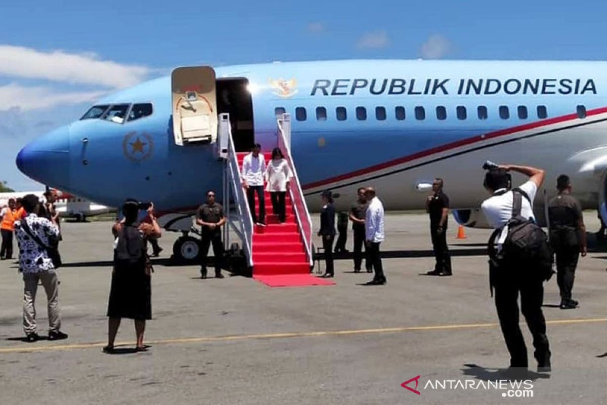 Presiden Joko Widodo tiba di Labuan Bajo