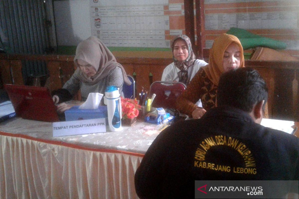 Lima kecamatan di Rejang Lebong belum ada pendaftar PPK Pilkada 2020