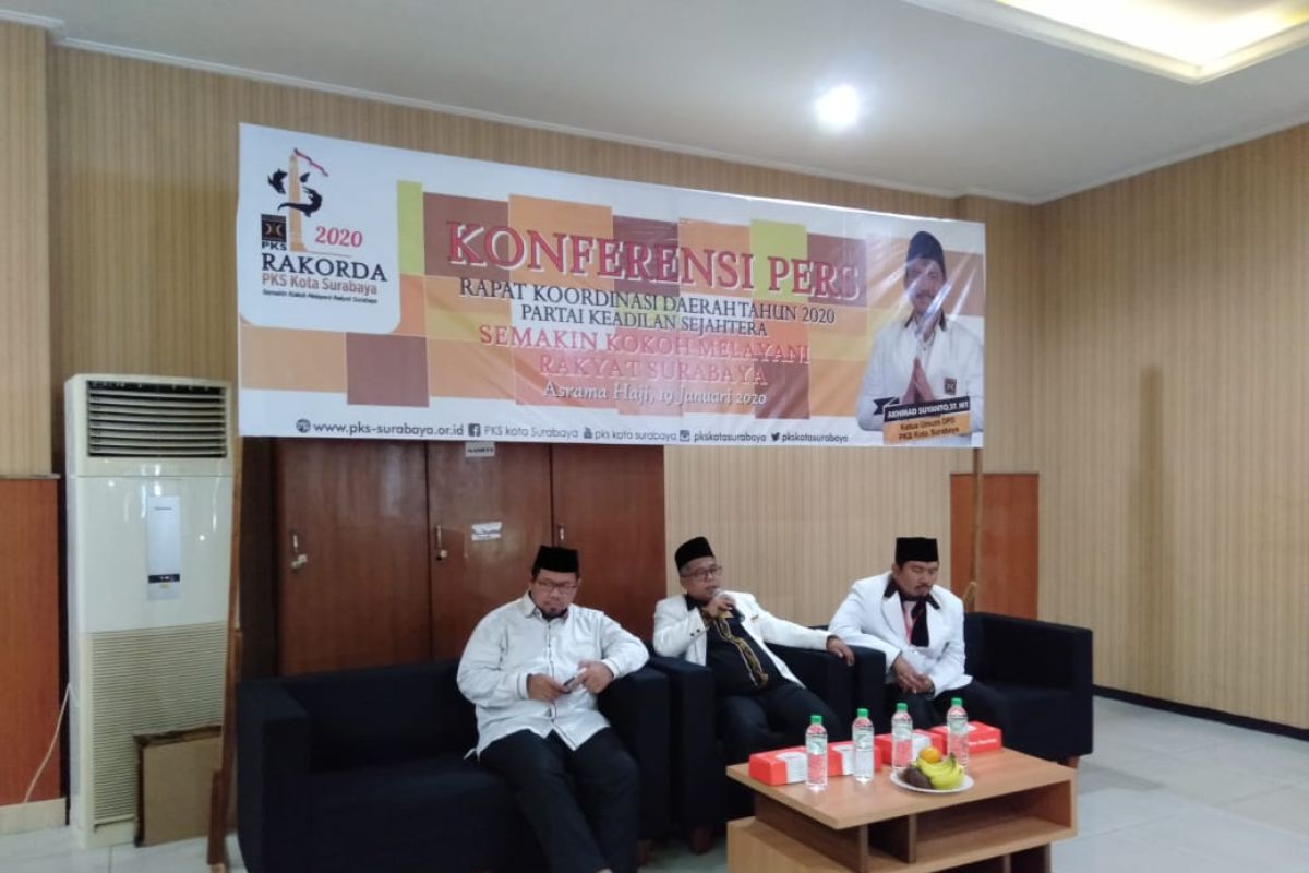 Rakorda PKS matangkan program pemenangan Pilkada Surabaya 2020