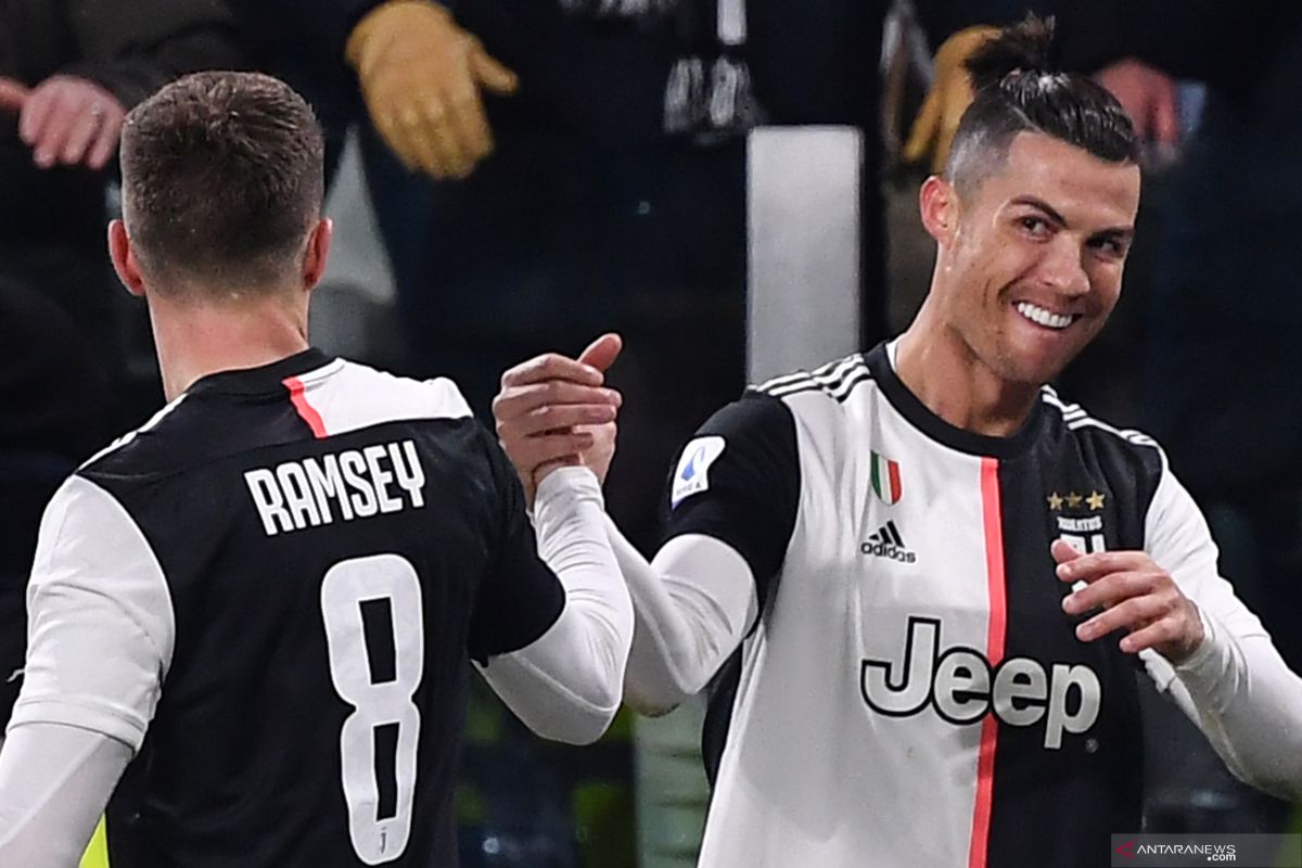 Liga Italia: Ronaldo bawa Juventus unggul empat poin di puncak klasemen