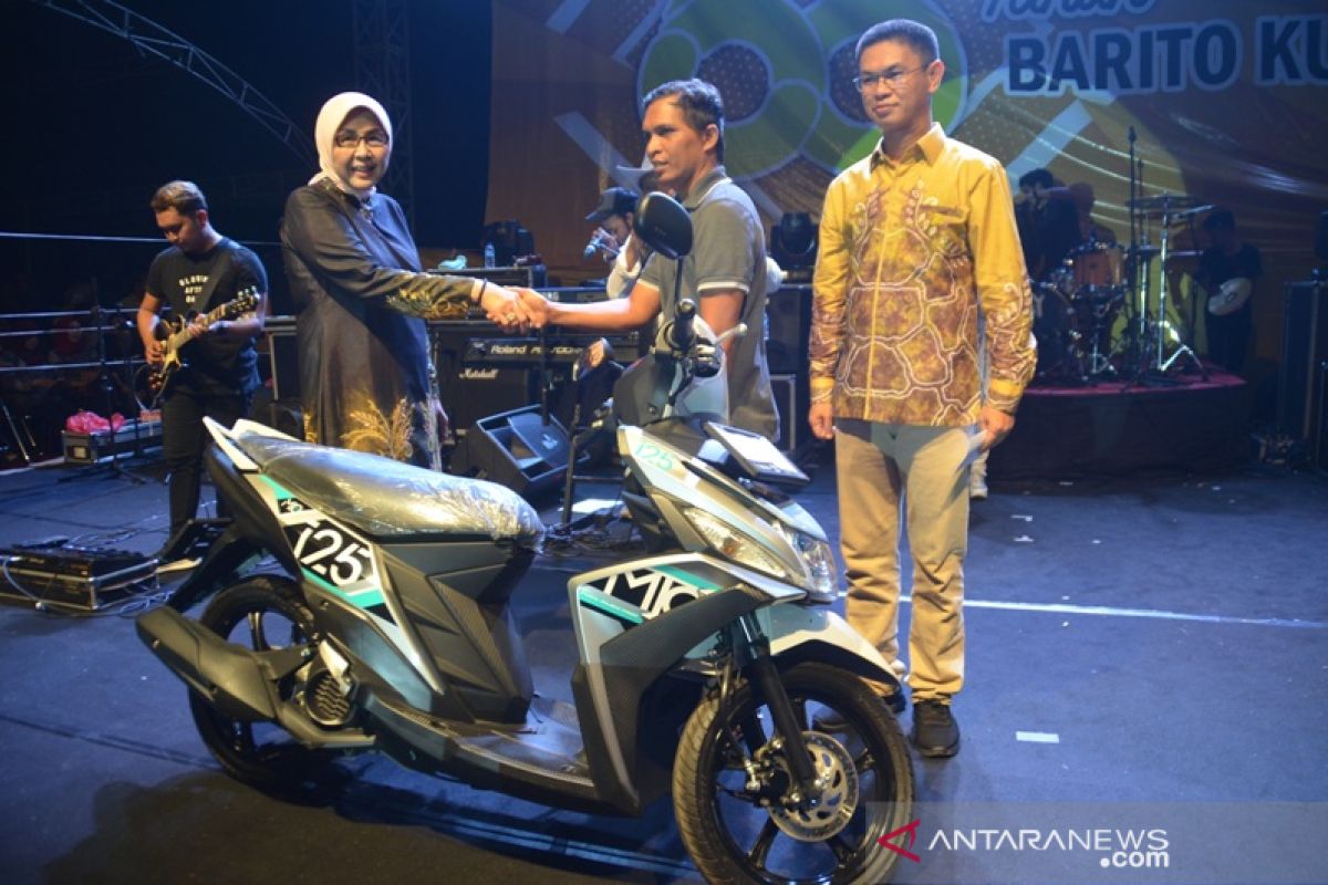 Ramadhan boyong doorprize  Mio 125 di Batola Expo 2020