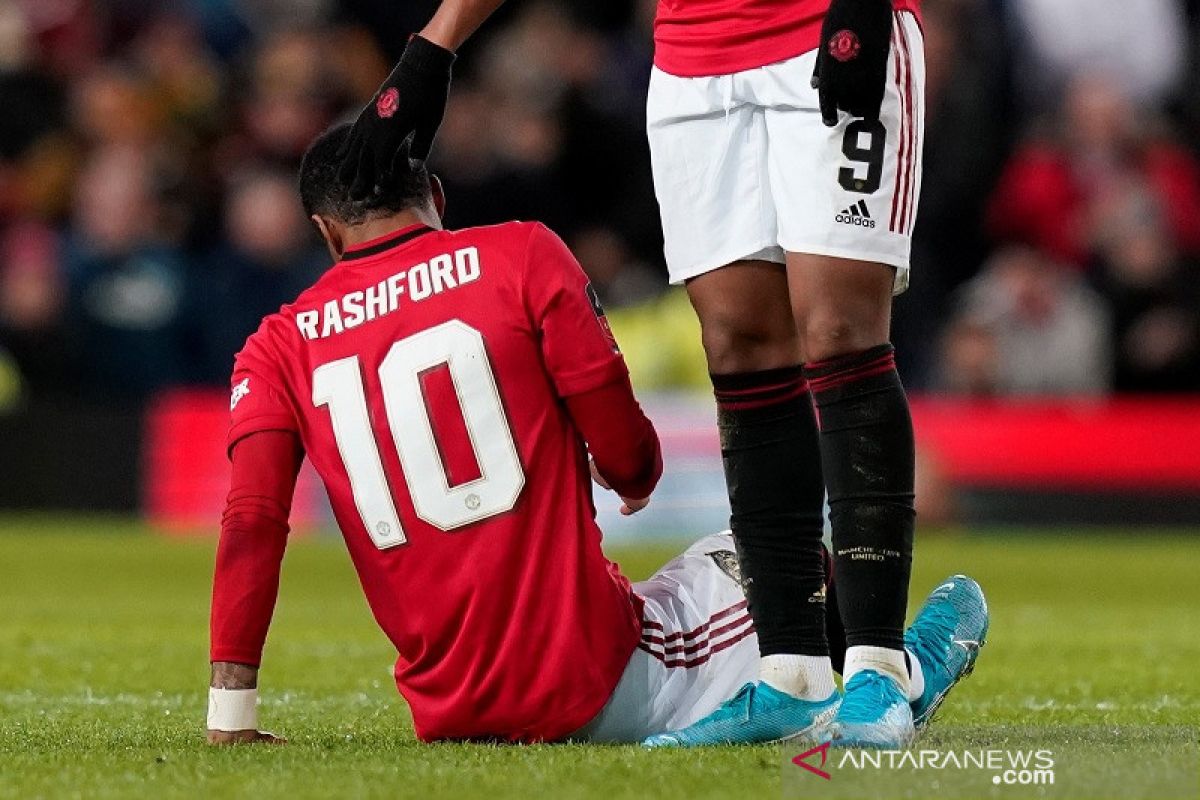 Cedera, Manchester United terancam kehilangan Rashford hingga enam pekan