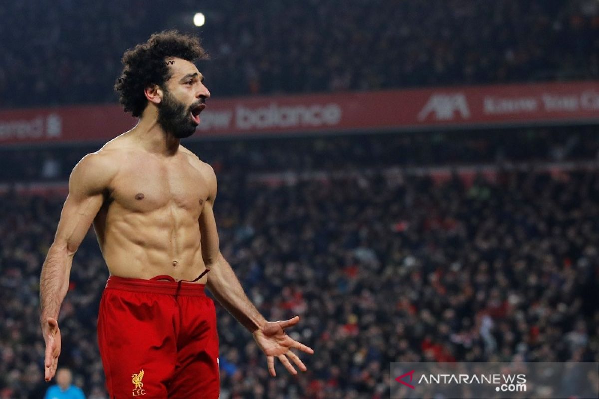 Salah bersikeras tak targetkan sudahi paceklik gol kontra MU