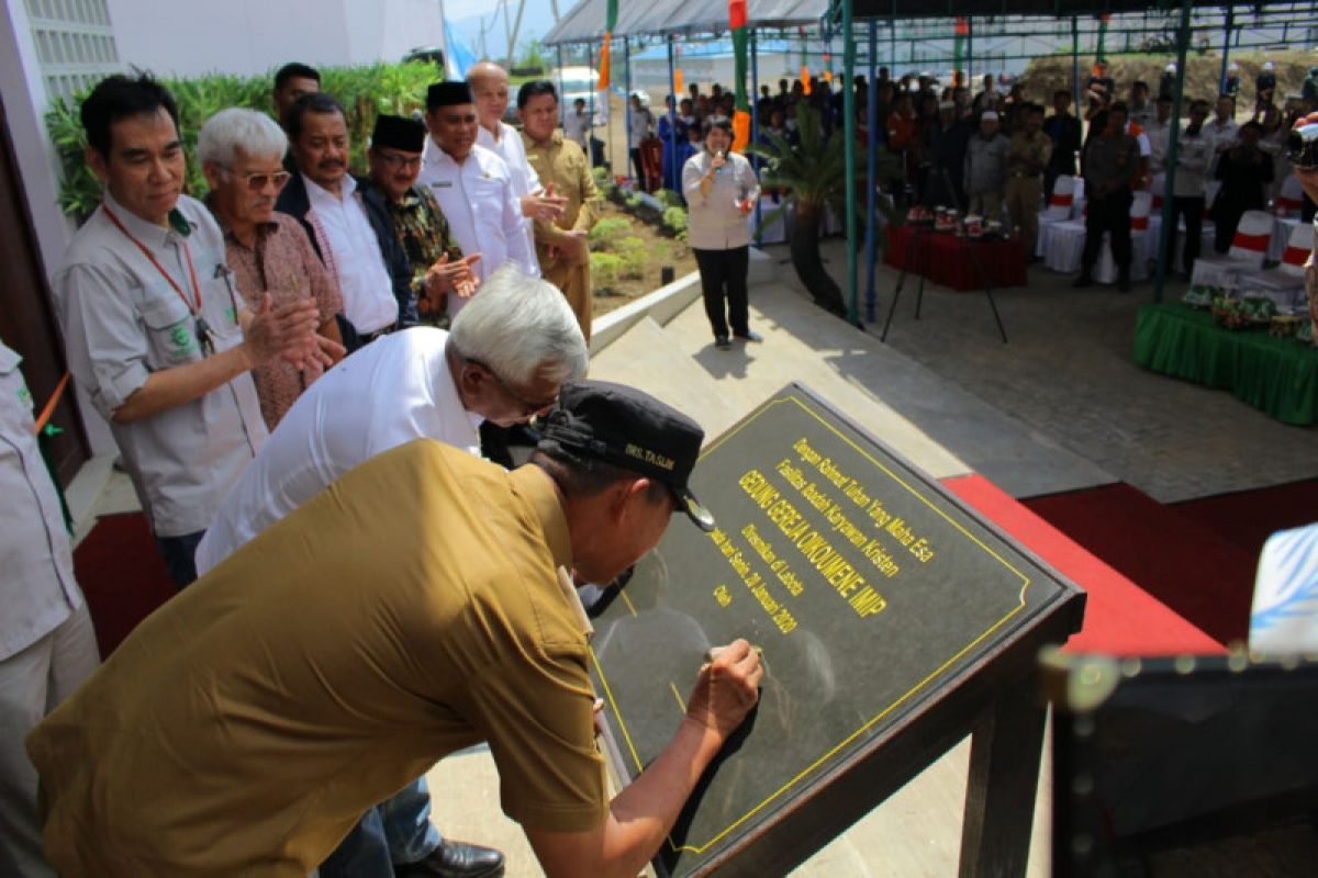 PT IMIP bangun gereja sebagai simbol toleransi beragama di Morowali