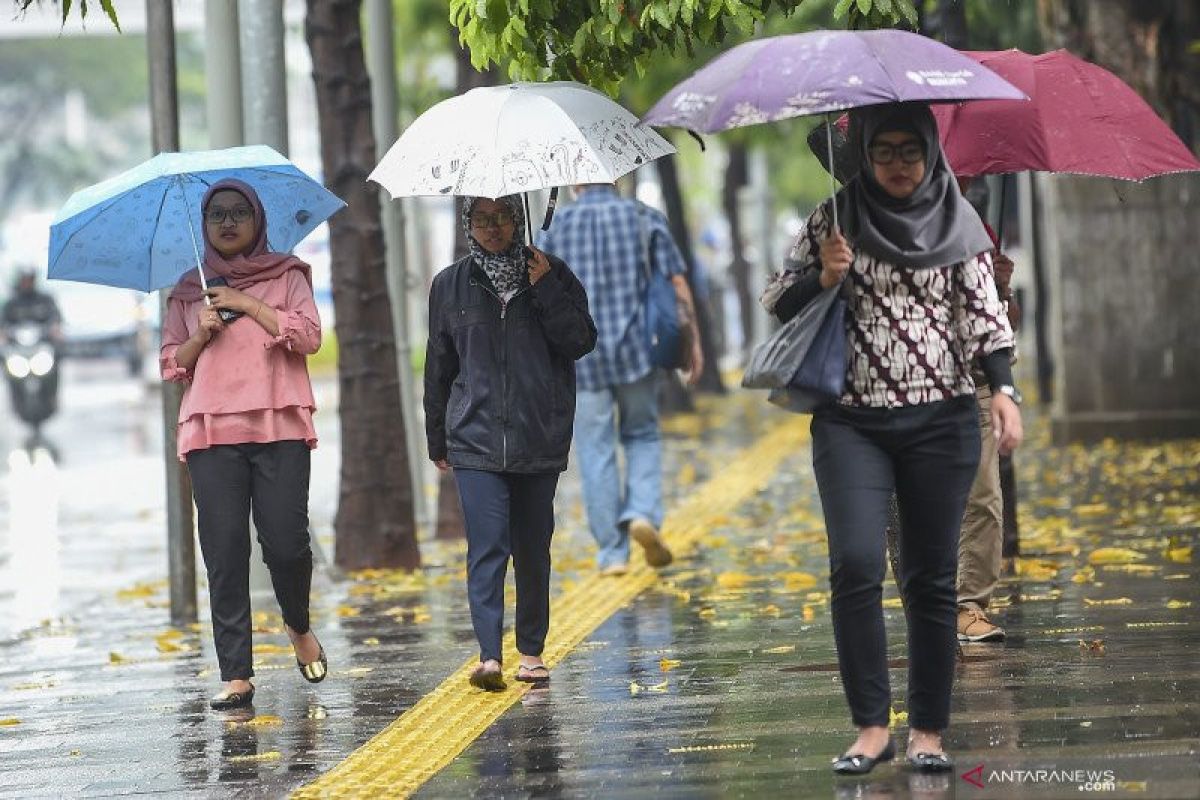 BMKG memprakirakan hujan guyur Yogyakarta dalam beberapa hari ke depan