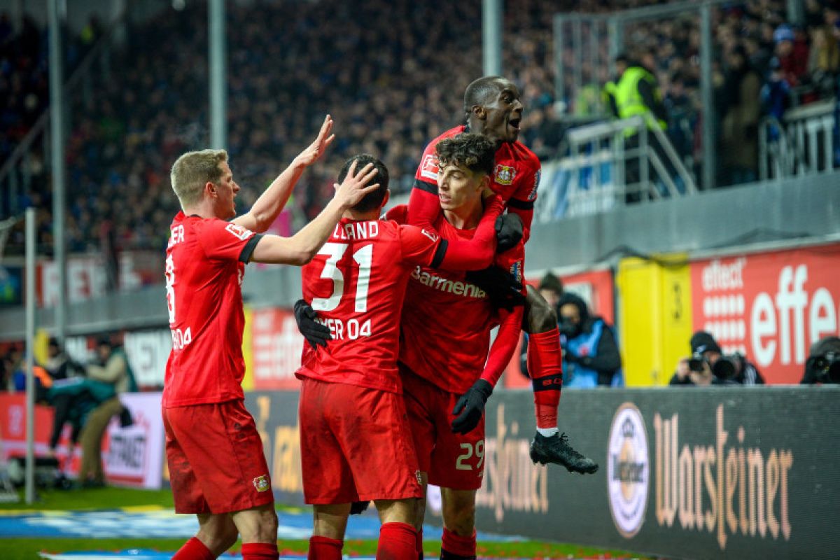 Havertz mengakhiri puasa gol saat Leverkusen tundukkan Paderborn