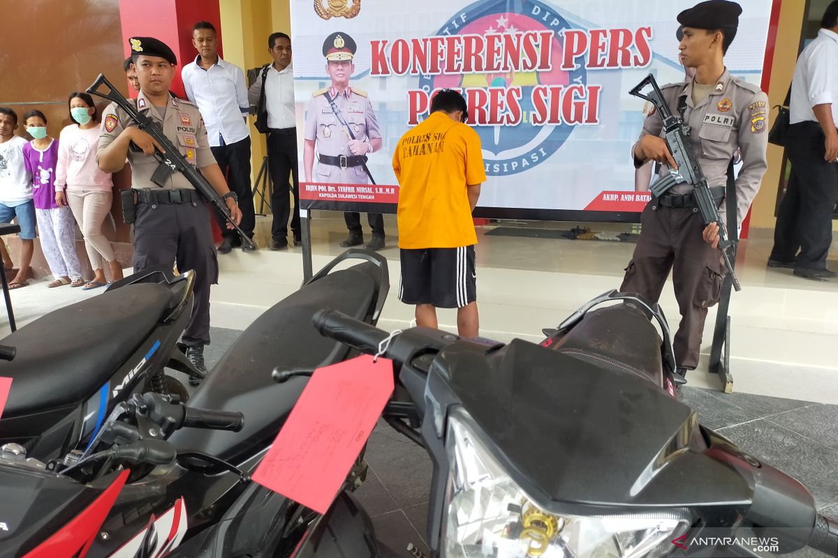 Polres Sigi ringkus pencuri mengaku anggota BNN