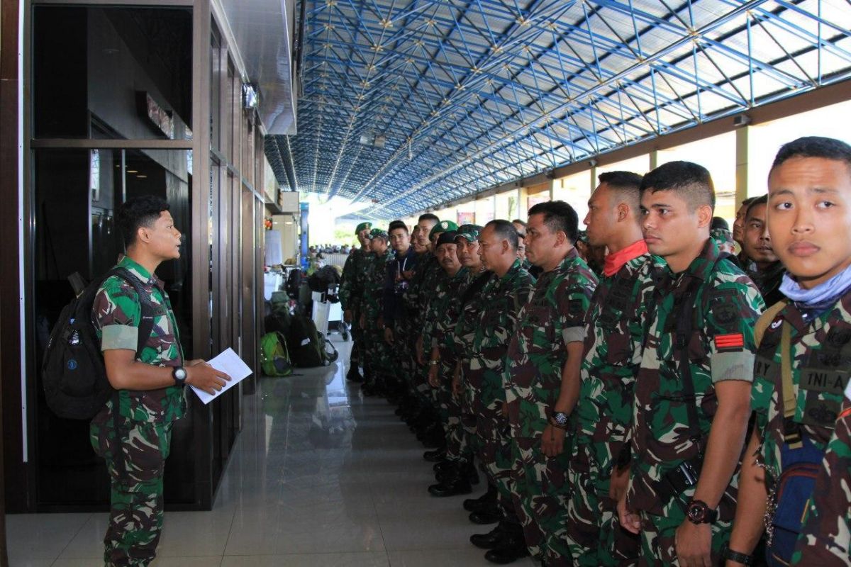 85 prajurit dari Kodam Jaya tiba di Papua