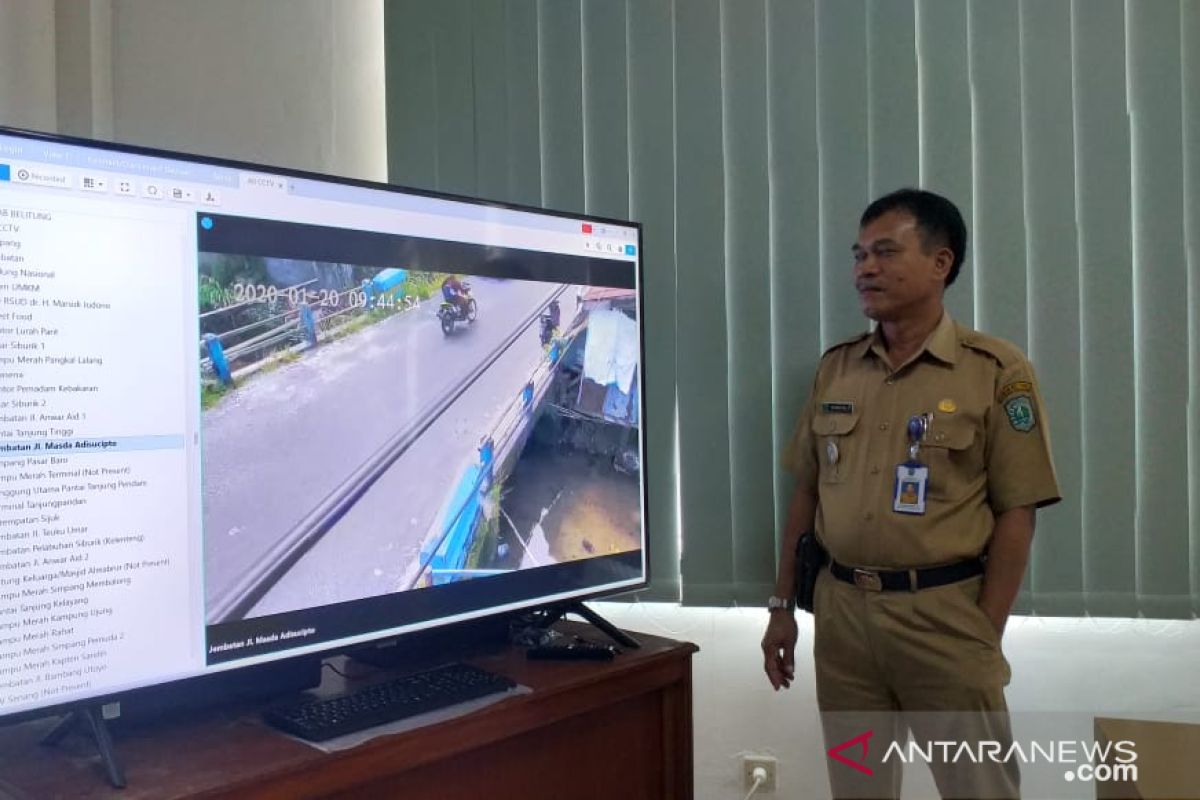 Pemerintah Kabupaten Belitung pasang CCTV pantau ketinggian air