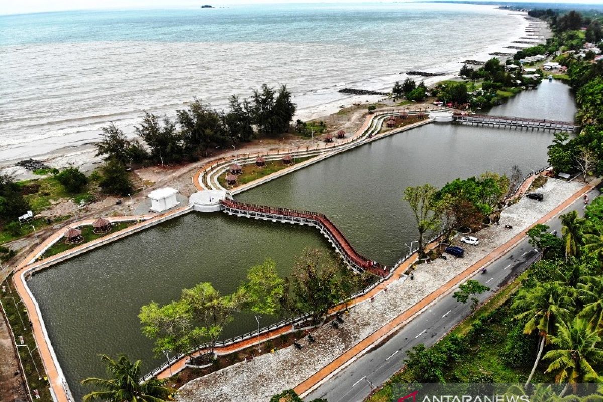 Waterfront city Pariaman telah habiskan anggaran Rp15 miliar, seperti ini penampilannya