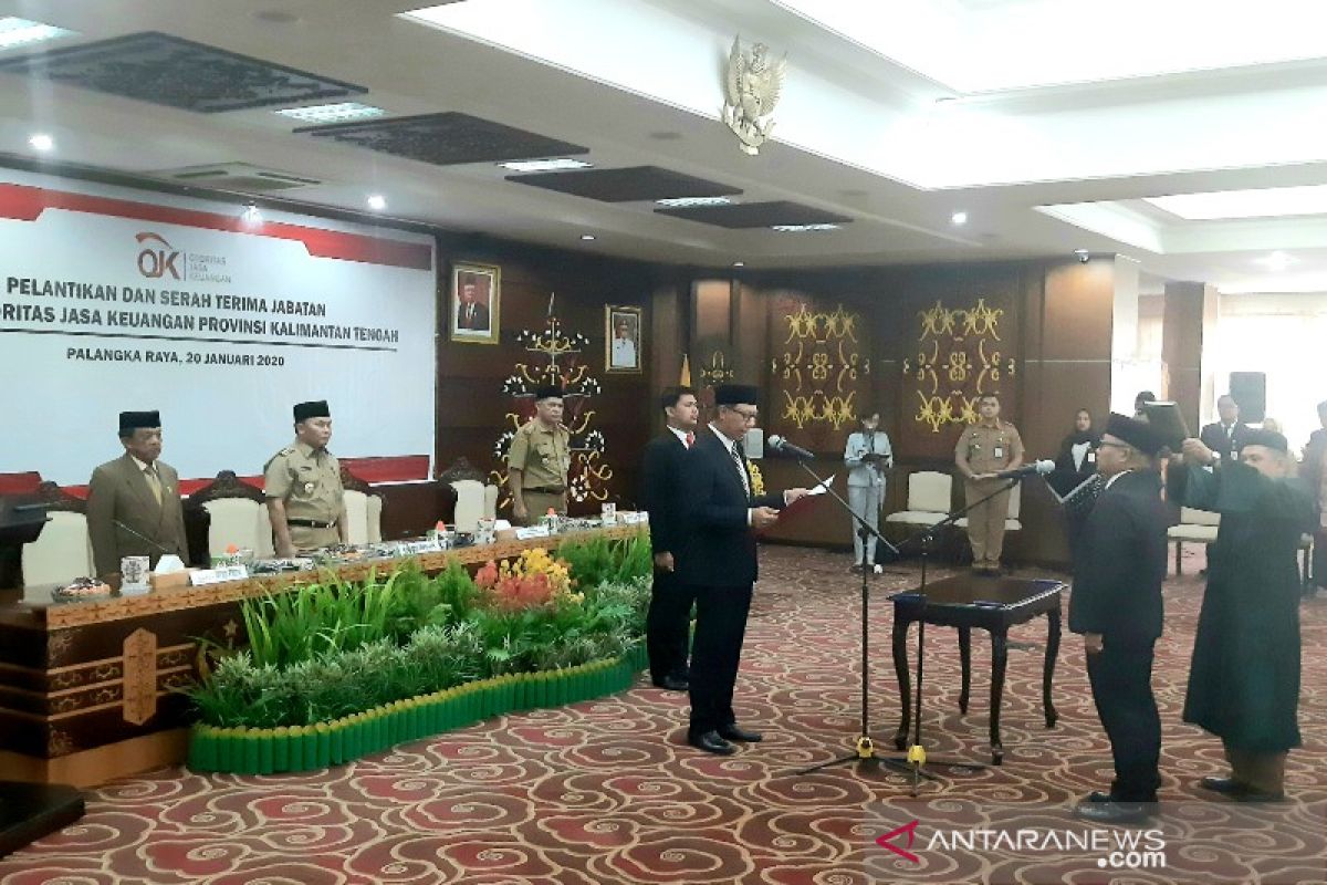 OJK ingatkan Pemprov Kalteng keberadaan entitas jasa keuangan dan investasi ilegal