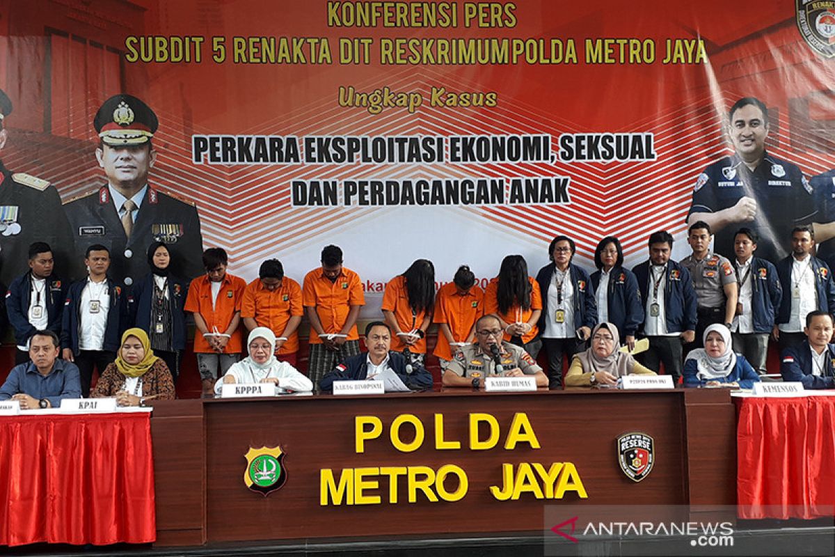 Polda Metro Jaya bongkar prostitusi anak di Jakarta Utara