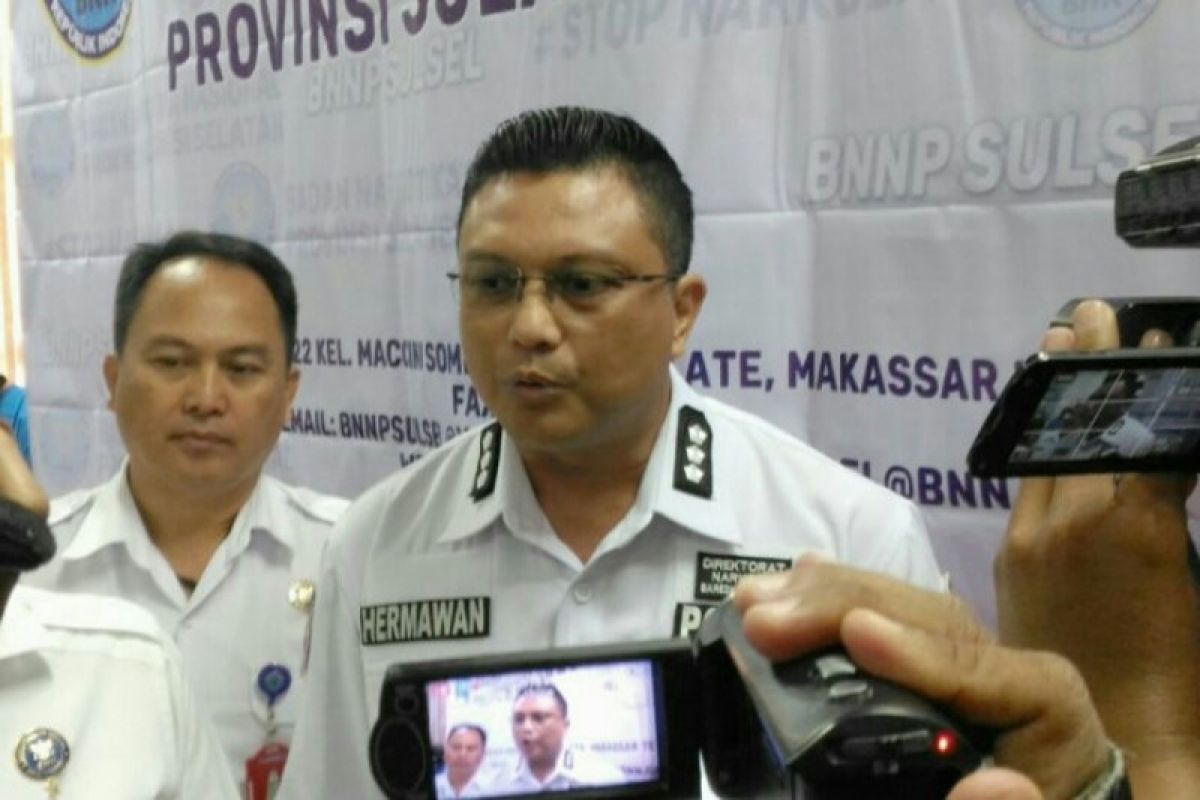 Ditnarkoba Polda Sulsel amankan pelajar pengguna Narkoba