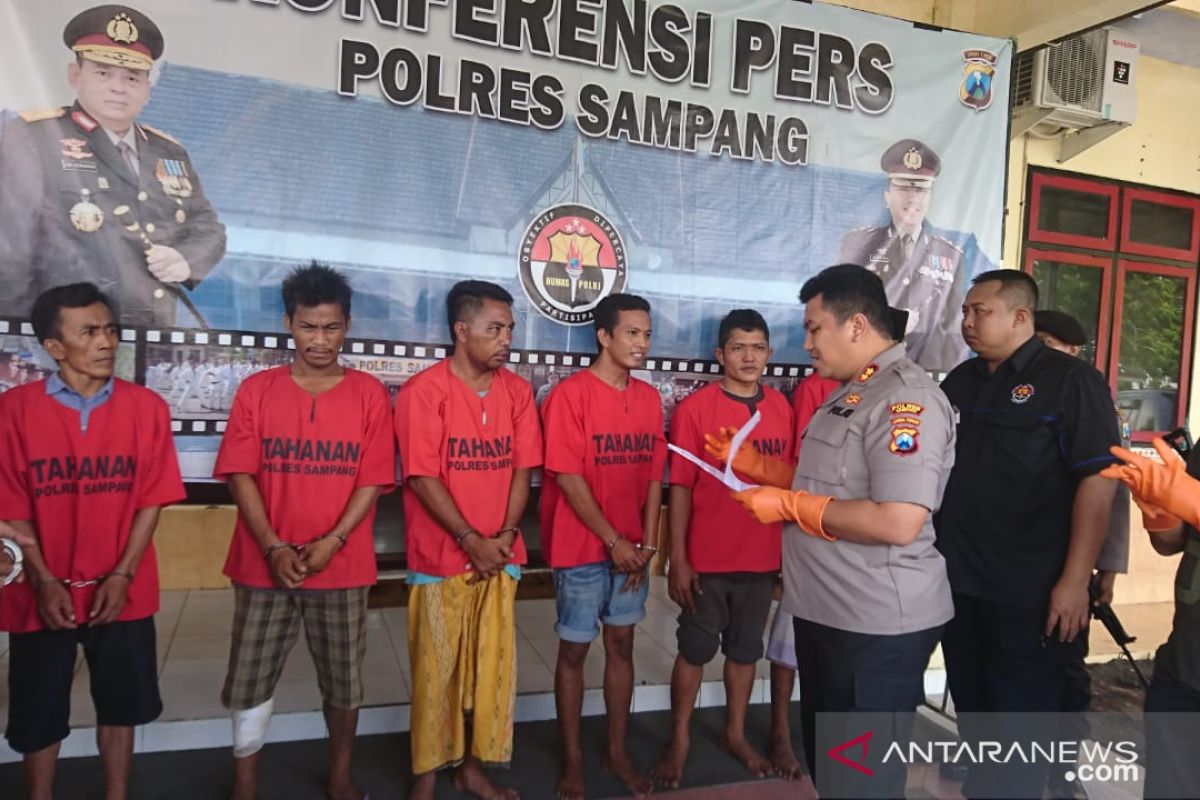 Polres Sampang ringkus enam tersangka narkoba