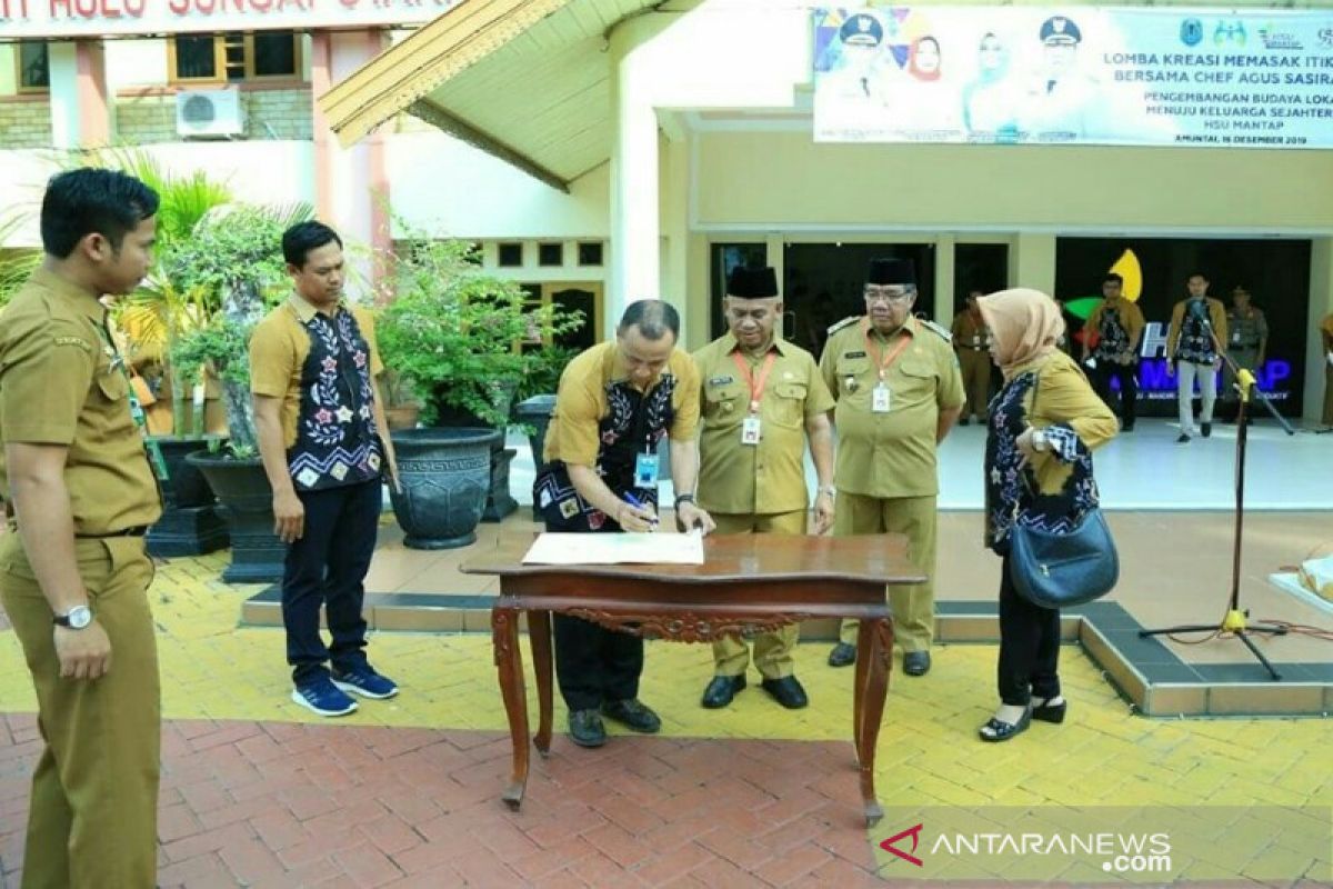 Universitas Sari mulia Banjarmasin kerjasama dengan Pemkab HSU