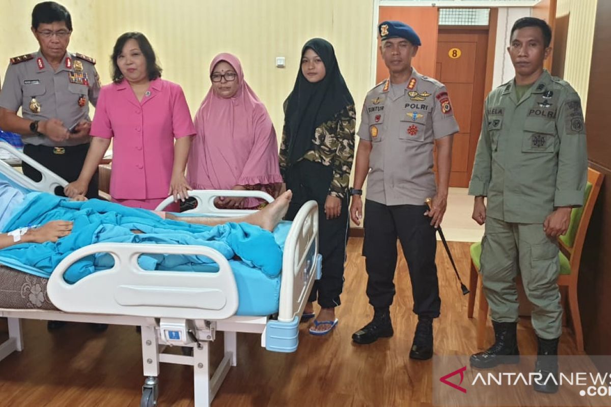 Kapolda Maluku jenguk anggota Brimob korban penembakan KKB