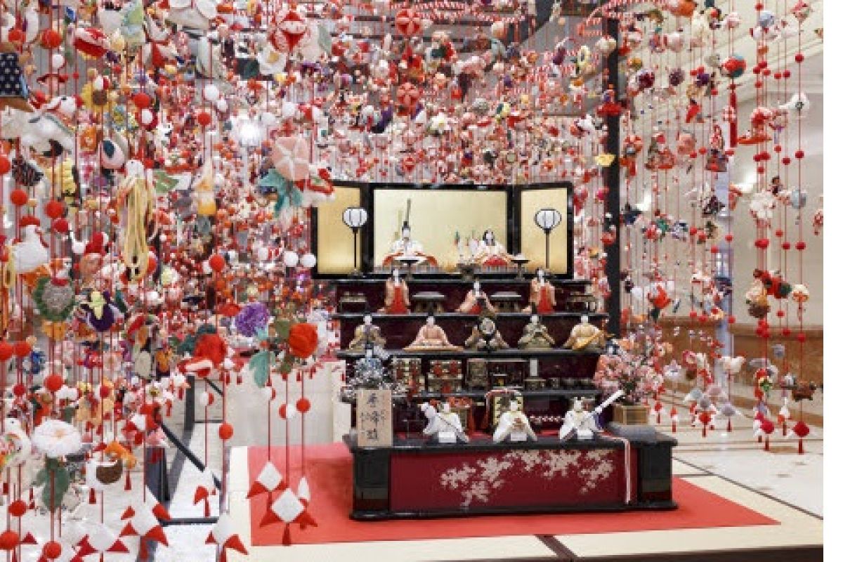 Keio Plaza Hotel Tokyo hosts “Hina-Matsuri” Girls’ Doll Festival art exhibition