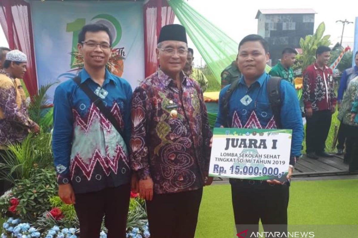 SD Bajayau Lestari PT SAM raih juara 1 LSS tingkat Kabupaten HSS