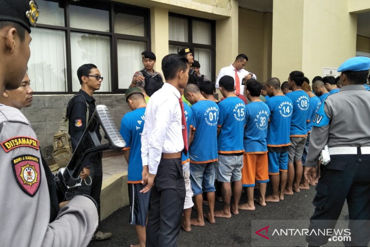 Polres Cianjur tangkap 26 pelaku pencurian kendaraan bermotor