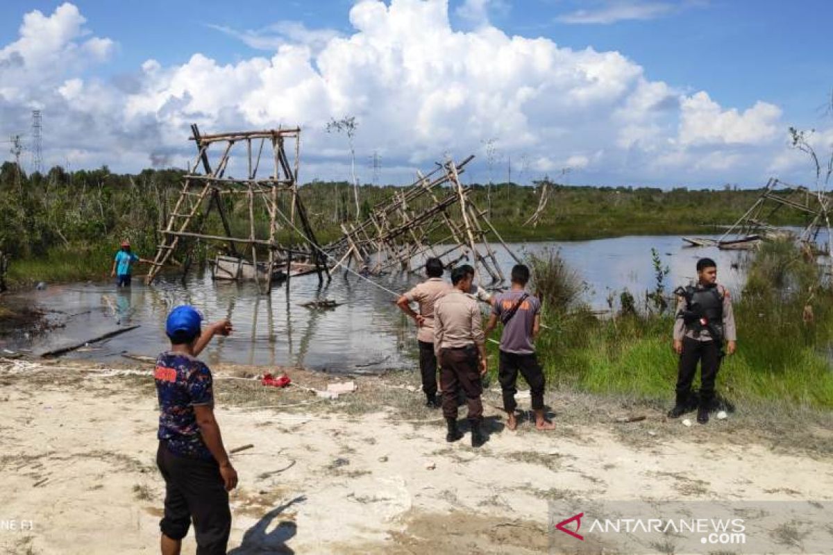 Tambang timah ilegal di Bangka Tengah makin marak