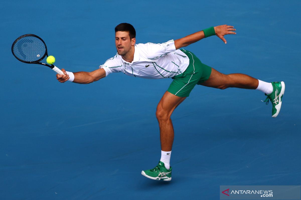 Australia Open - Djokovic keluarkan penguasaan servisnya untuk tundukkan Nishioka