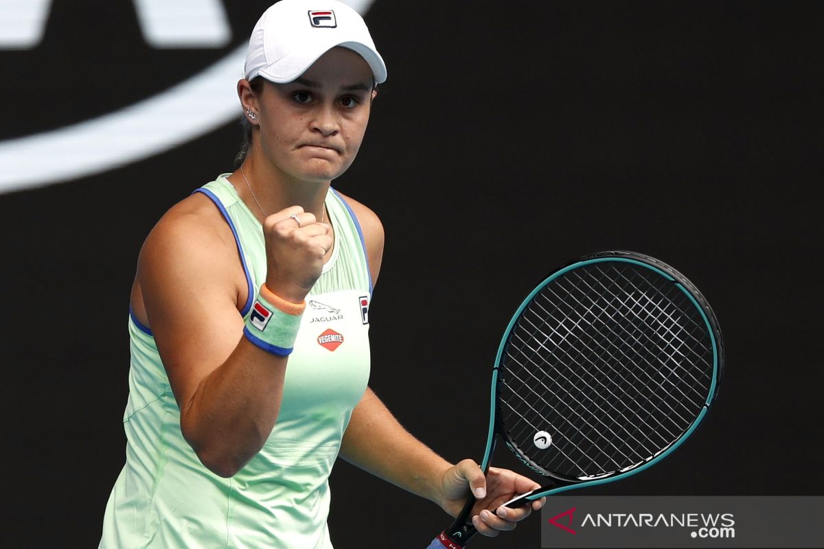 Australia Terbuka: Barty lewati hadangan Hercog