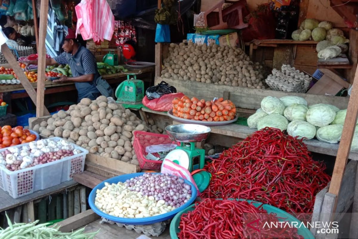 Harga bawang dan cabai di pasar Ambon naik