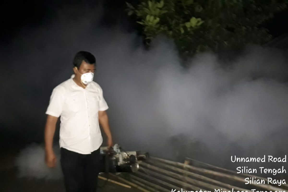 Dinkes Minahasa Tenggara mulai laksanakan fogging