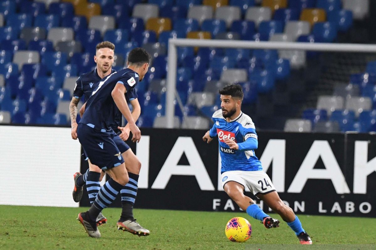 Napoli singkirkan Lazio 1-0 dari Coppa Italia lewat laga dramatis