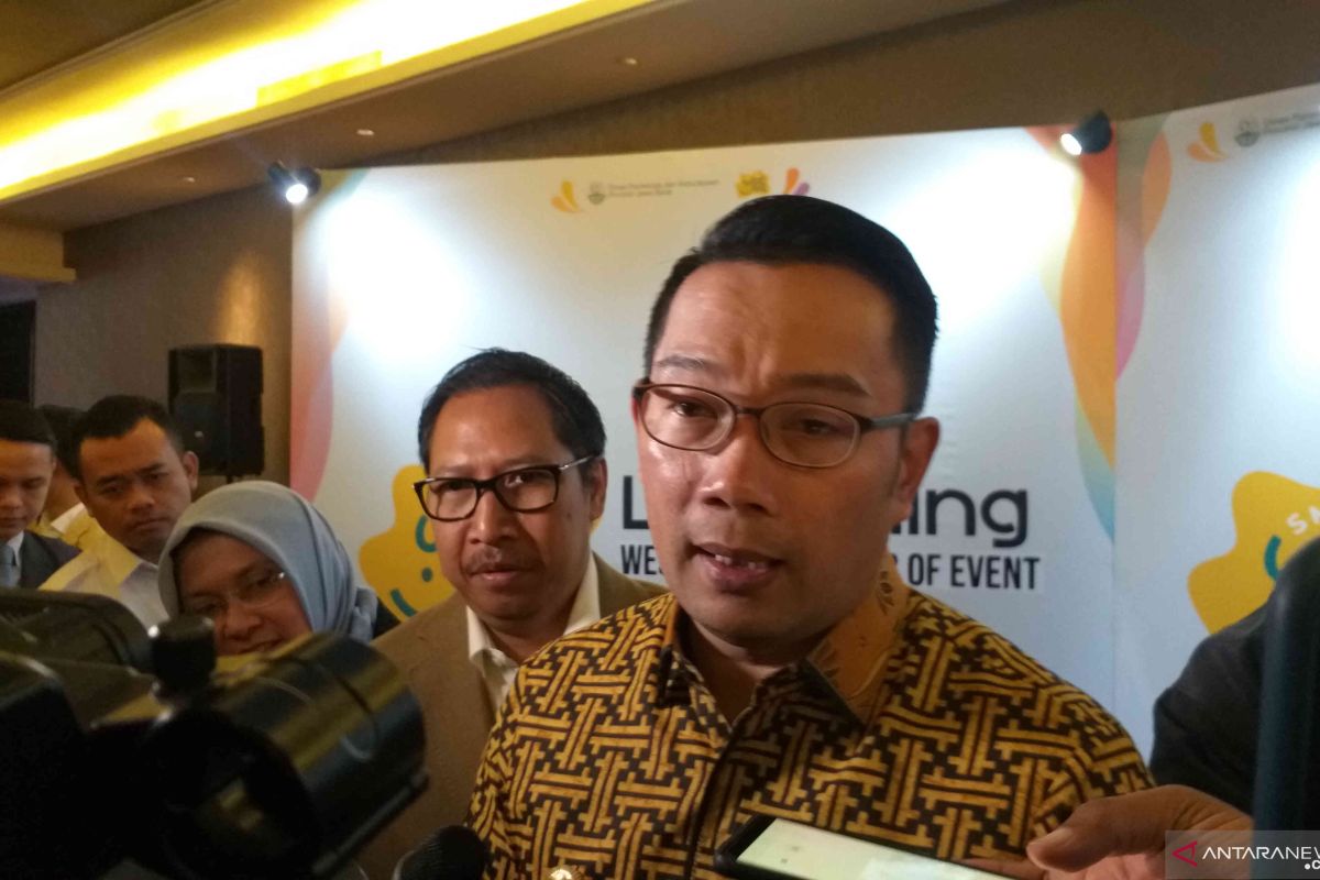 Gubernur : 60 juta wisatawan kunjungi Jabar selama 2019