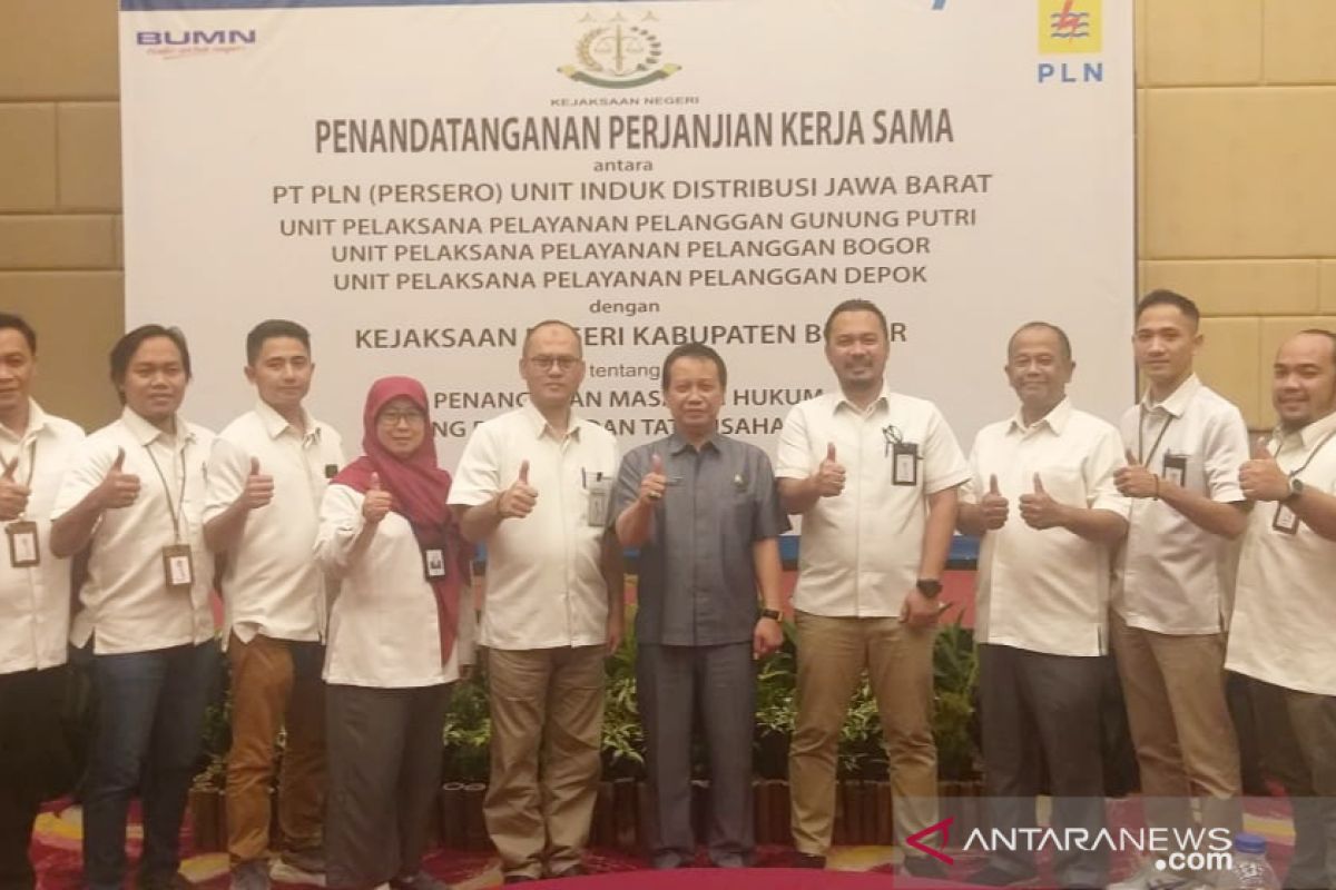 PLN gandeng Kejari Bogor atasi segala masalah hukum