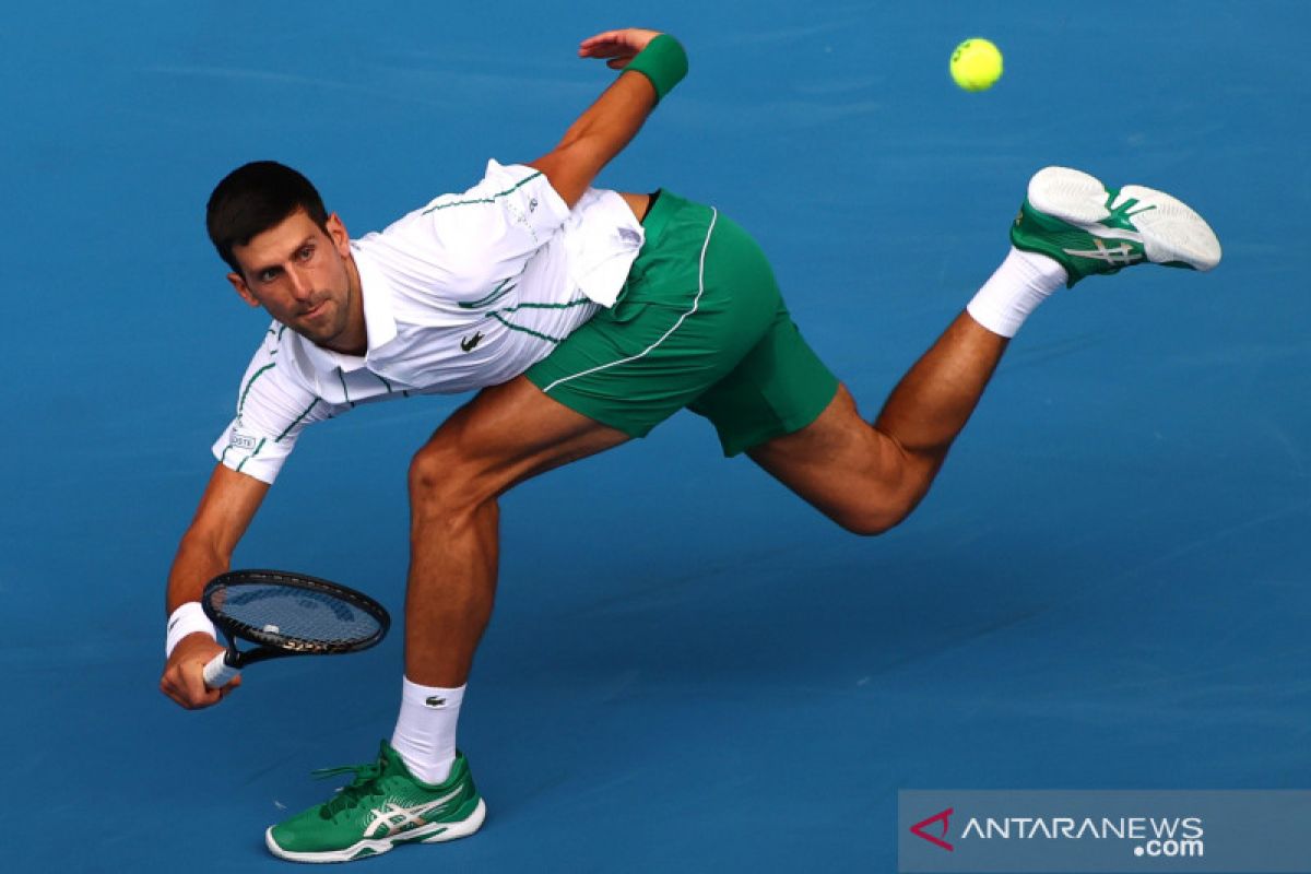 Djokovic melaju ke putaran tiga Australia Open