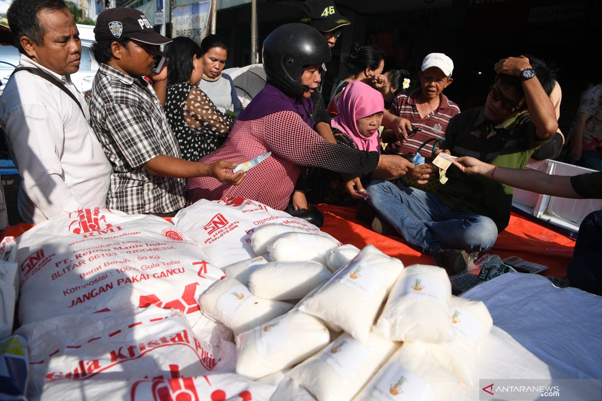 Harga naik, Satgas Pangan Kota Madiun gelar operasi pasar gula pasir